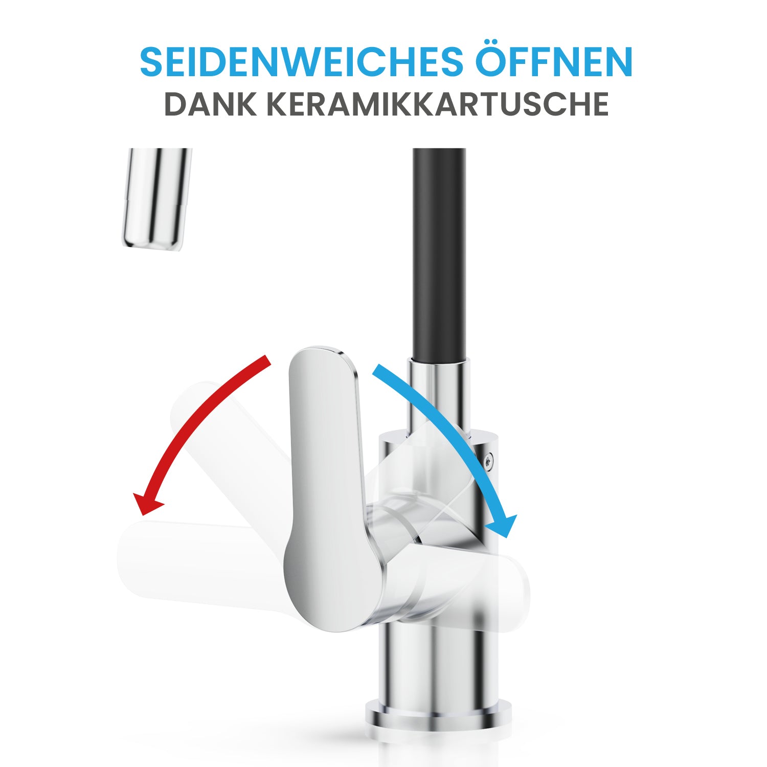 Küchenarmatur Serio - flexibel