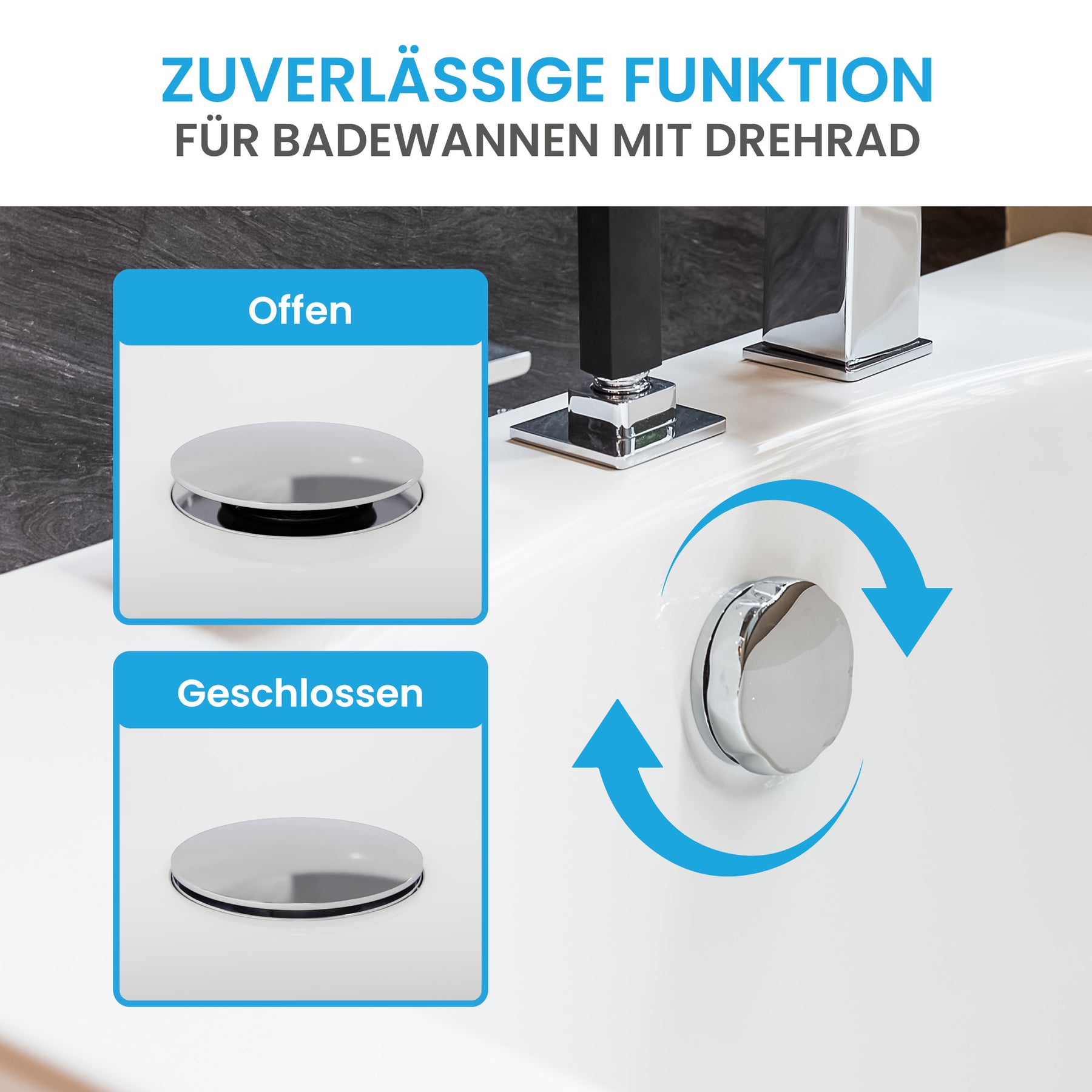 Badewannenstöpsel
