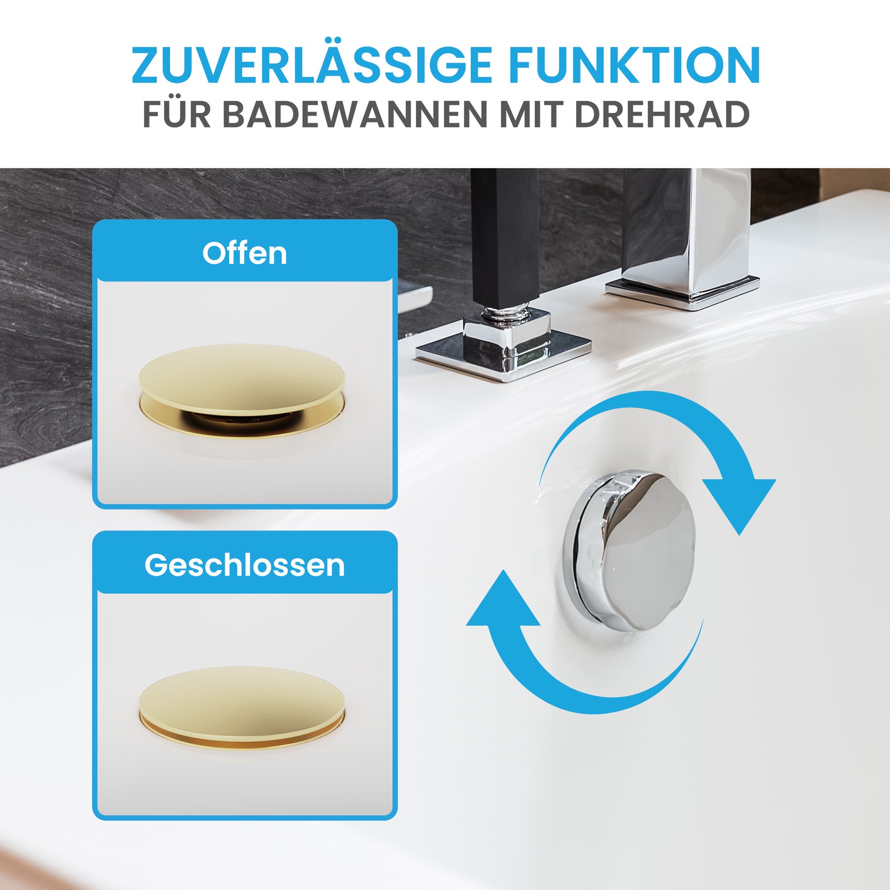 Badewannenstöpsel