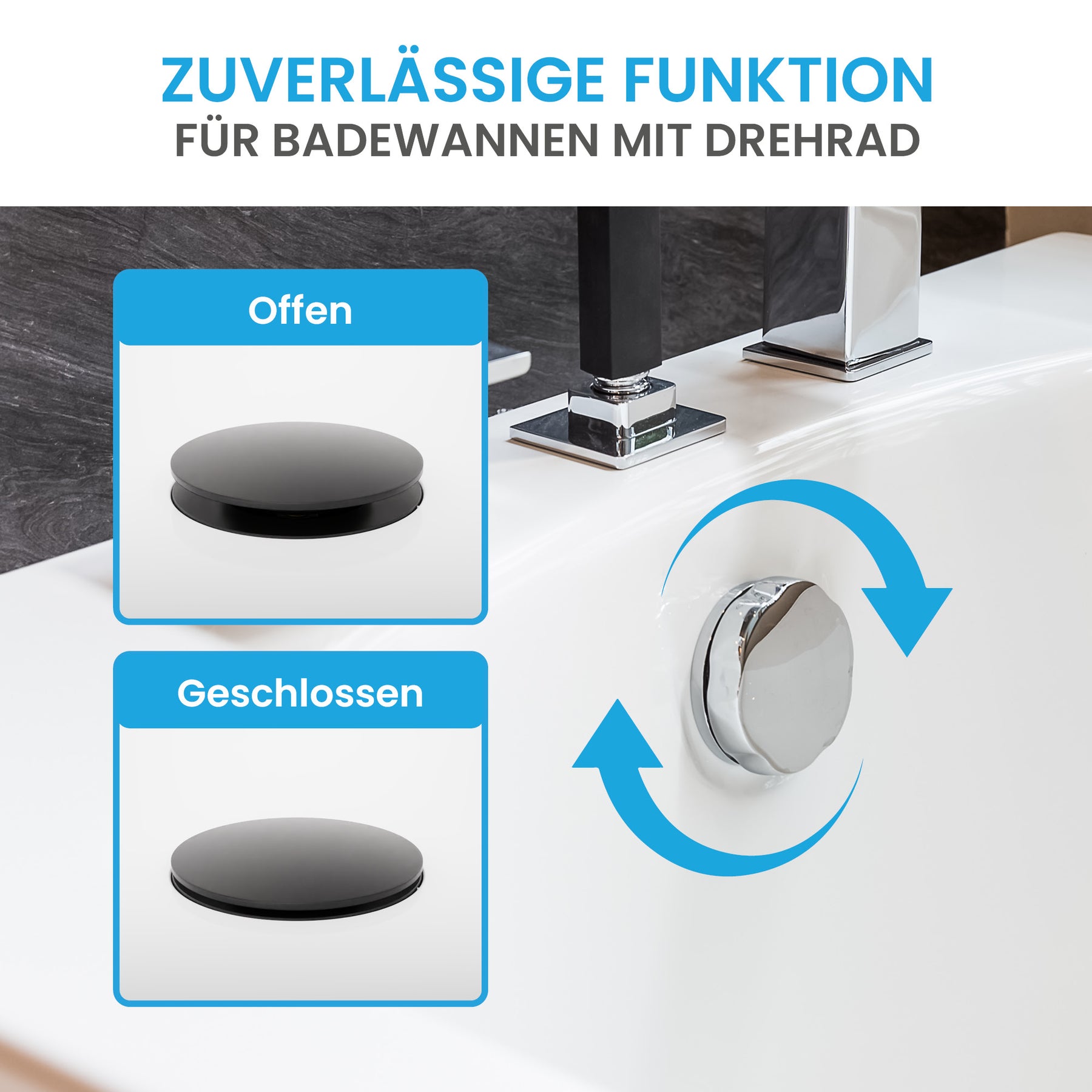 Badewannenstöpsel