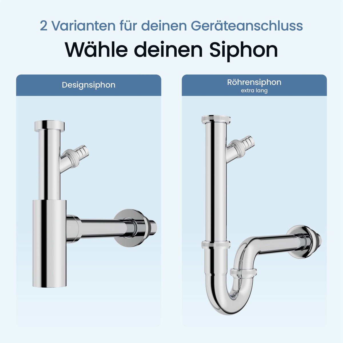 Röhrensiphon extra lang