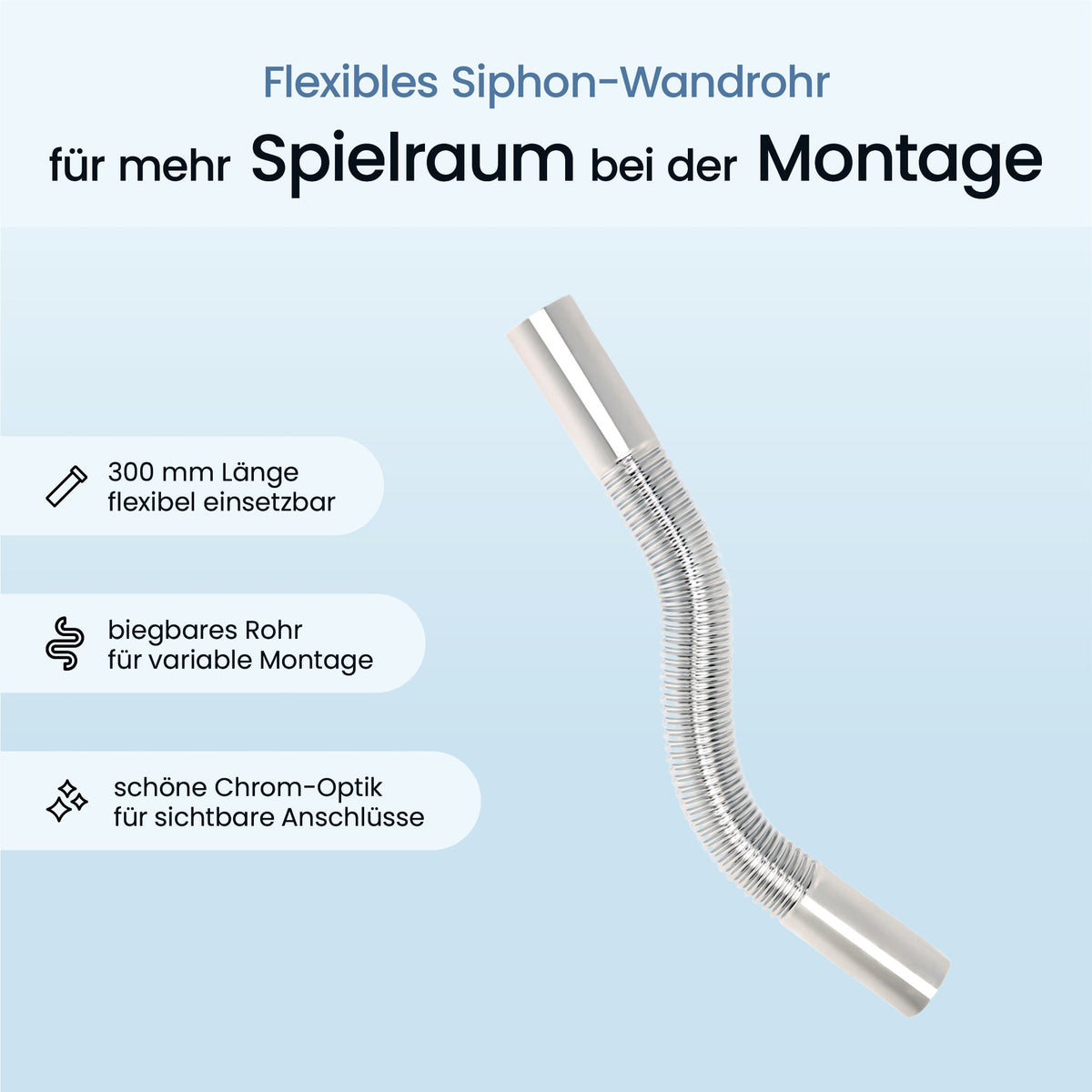 Wandrohr flexibel