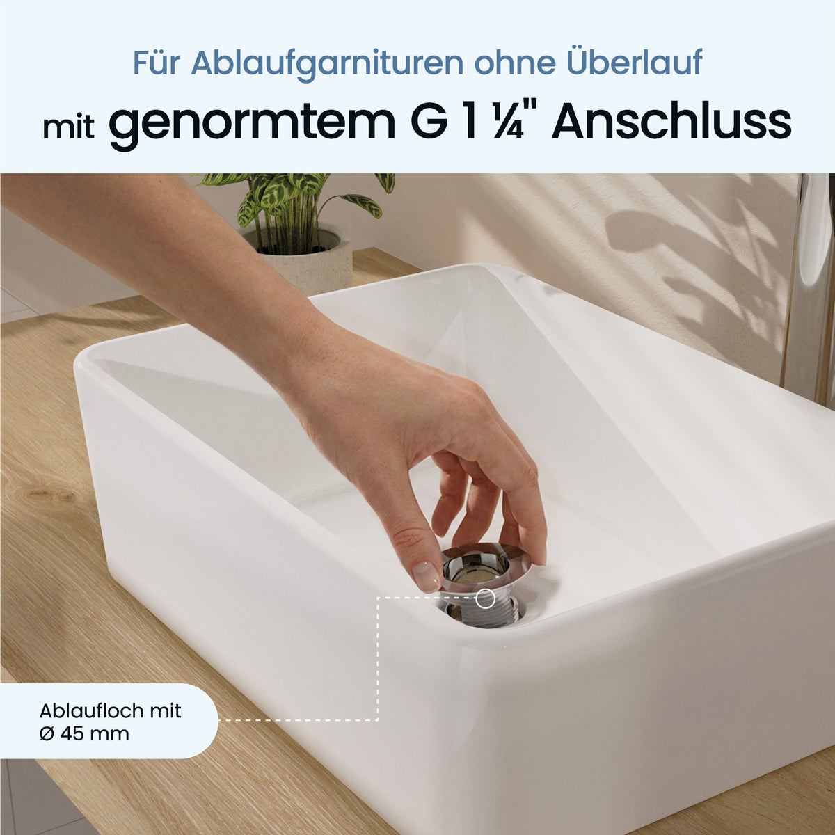 Aufsatzwaschbecken Endina