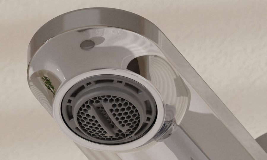 Ruhiger Wasserfluss mit pflegeleichtem Strahlregler
