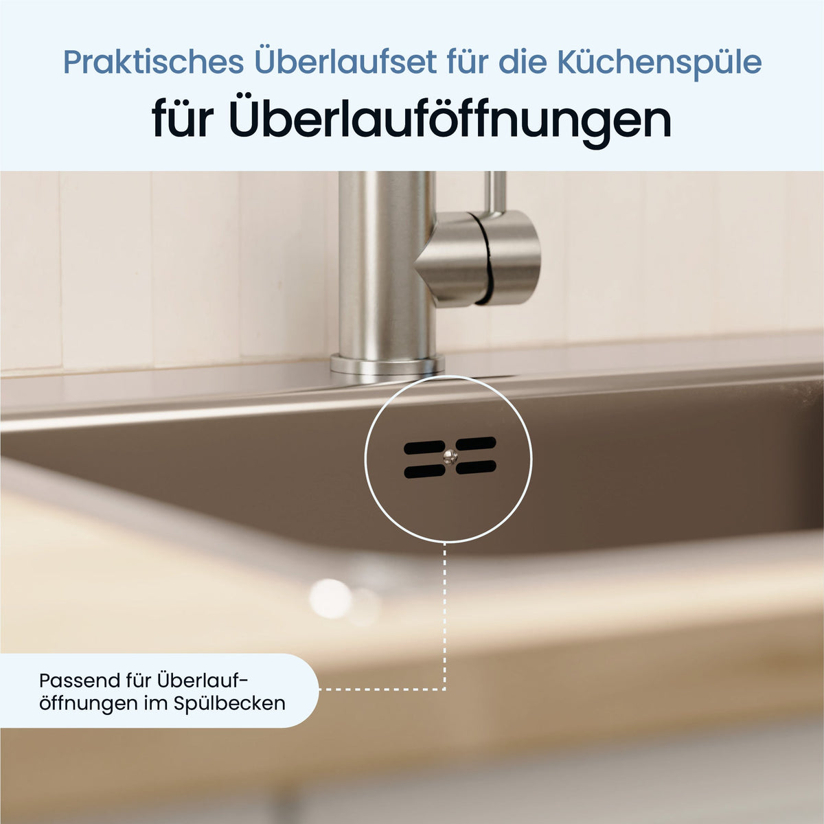 Überlaufset Spüle