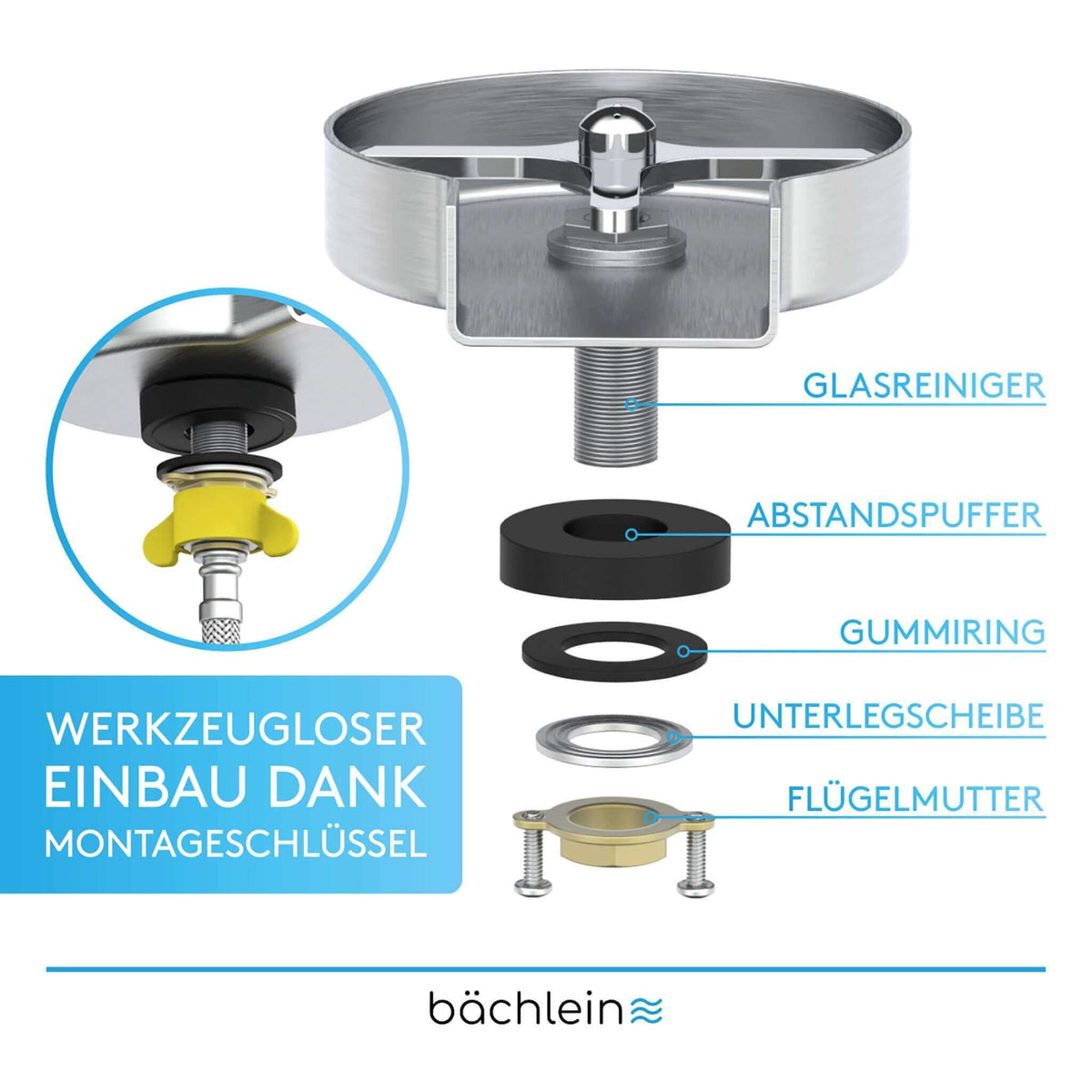 Glasspüler Bächlein
