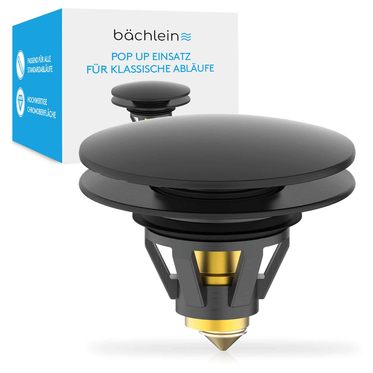 Waschbeckenstöpsel Pop-Up Bächlein