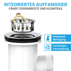 Ablaufgarnitur Pop-Up Spüle 70 mm