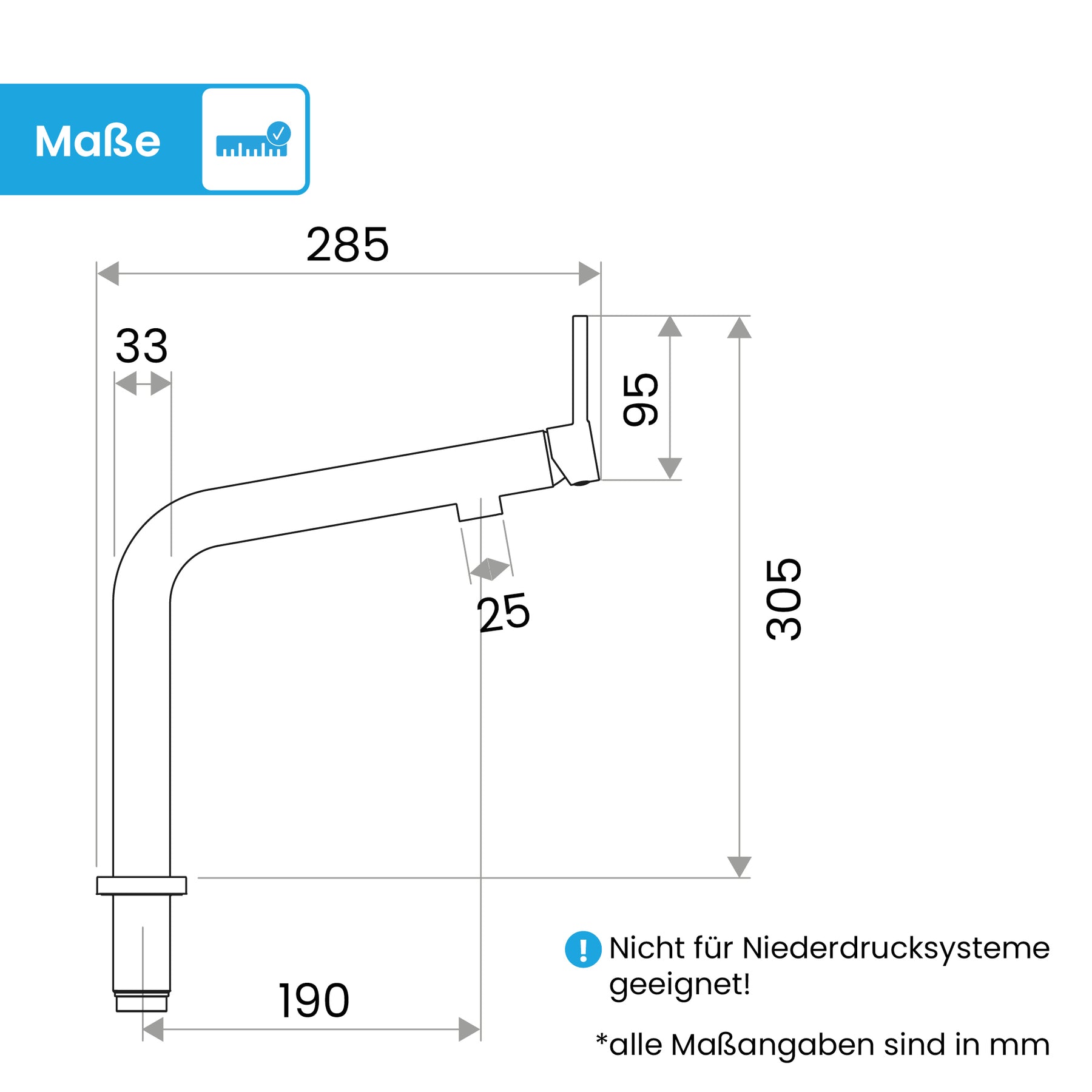 Küchenarmatur Boyano