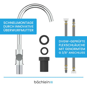 Küchenarmatur Gleno Bächlein