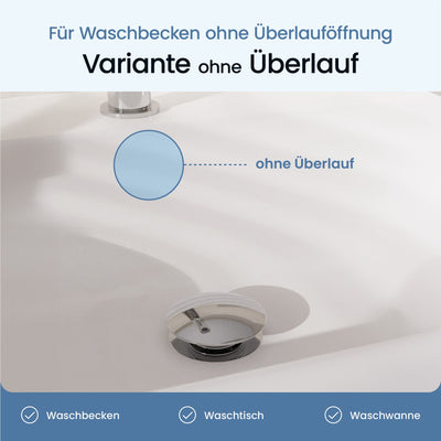 Pop-Up-Ablaufgarnitur