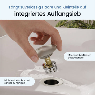 Pop-Up-Ablaufgarnitur