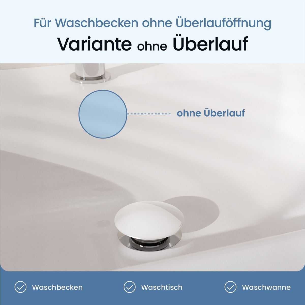 Pop-Up-Ablaufgarnitur