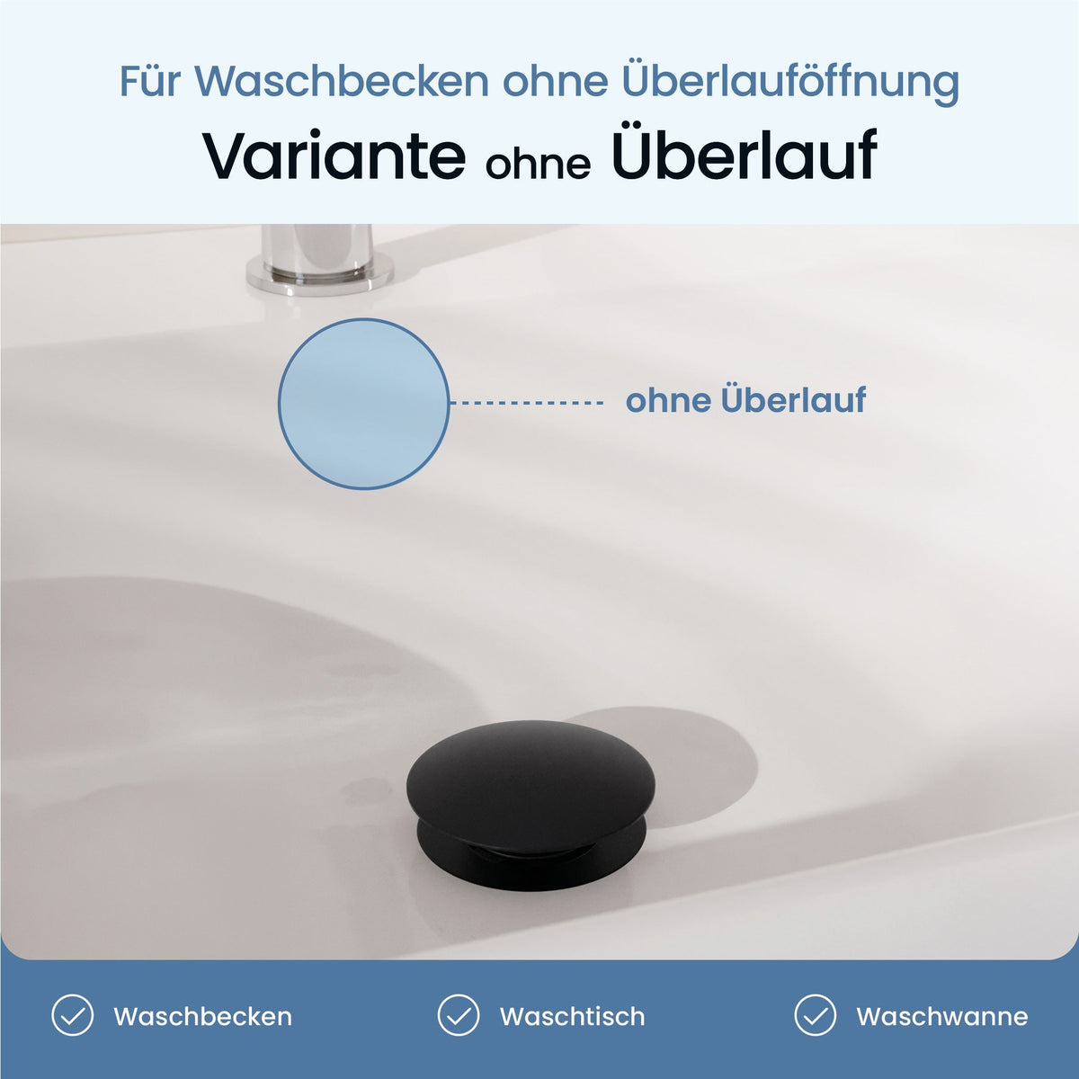 Pop-Up-Ablaufgarnitur