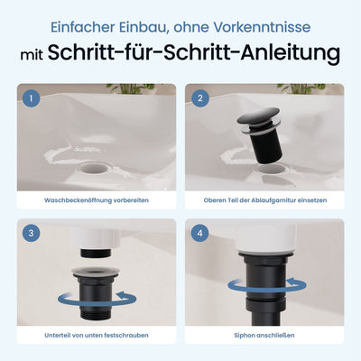 Pop-Up-Ablaufgarnitur