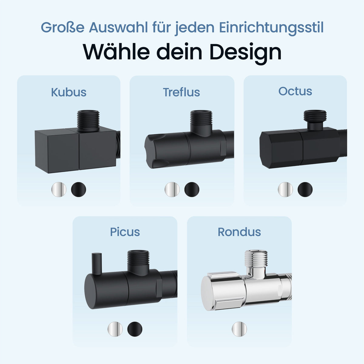 Eckventil-Set Treflus