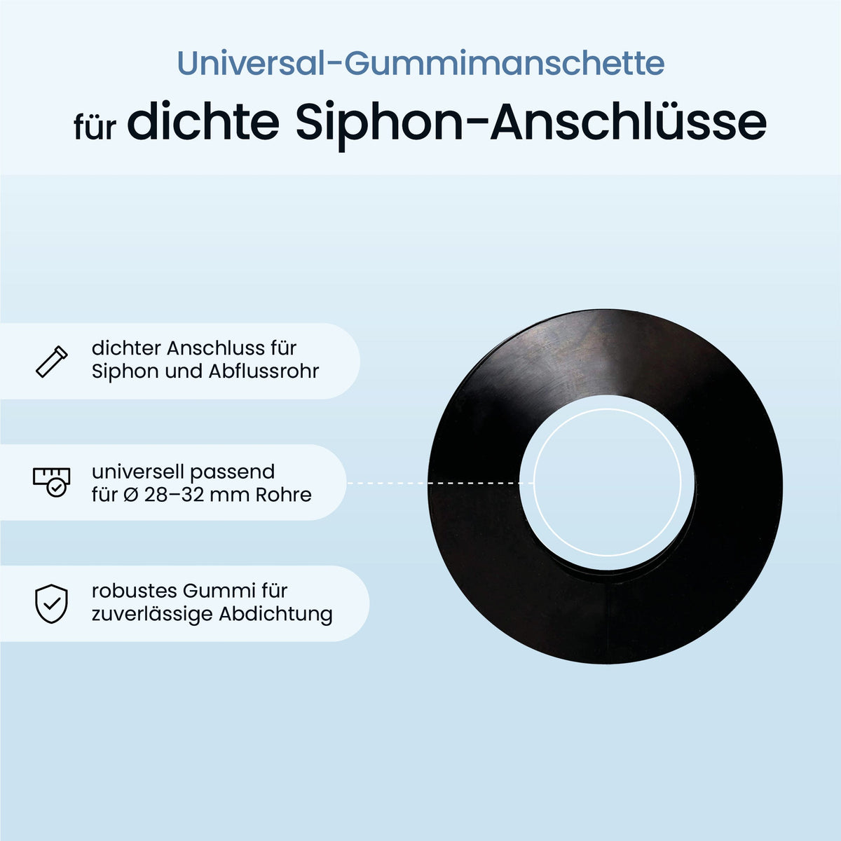 Gummimanschette