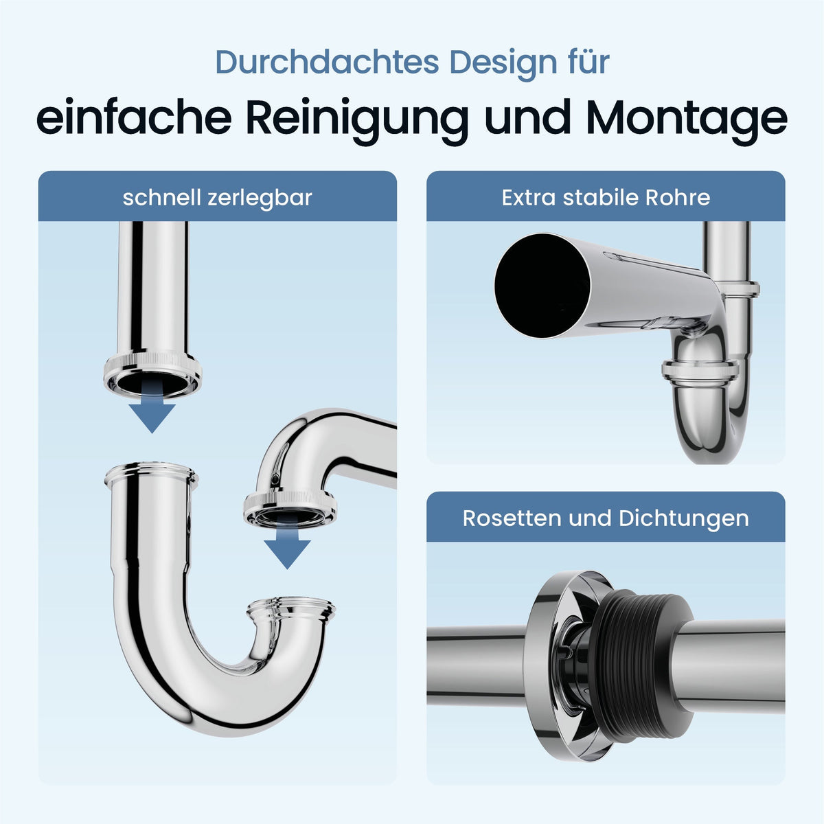 Röhrensiphon extra lang