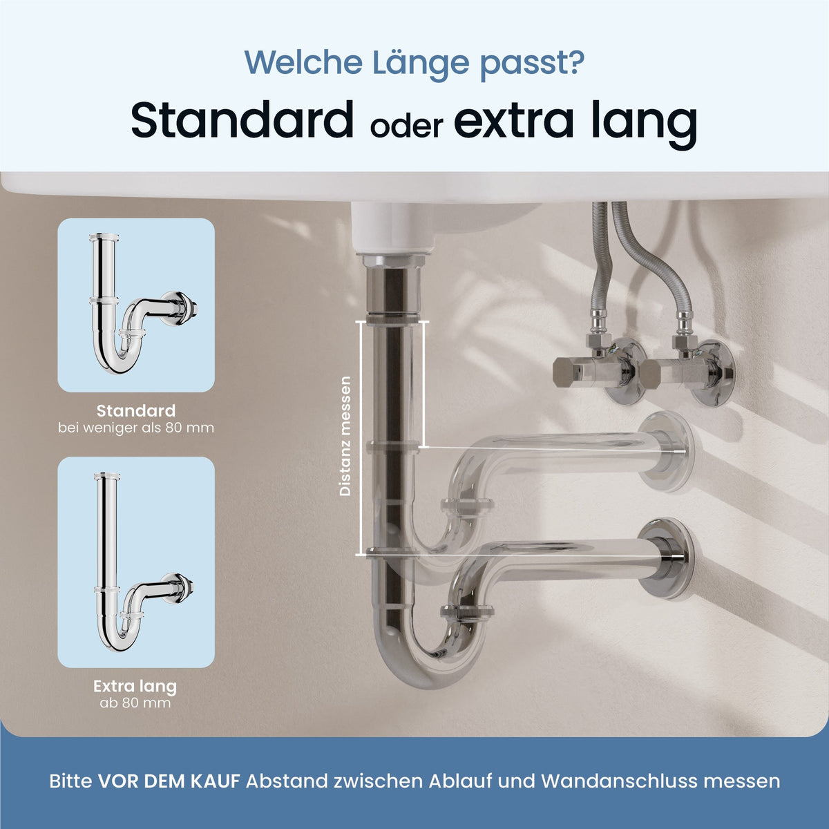 Röhrensiphon extra lang