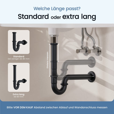 Röhrensiphon extra lang