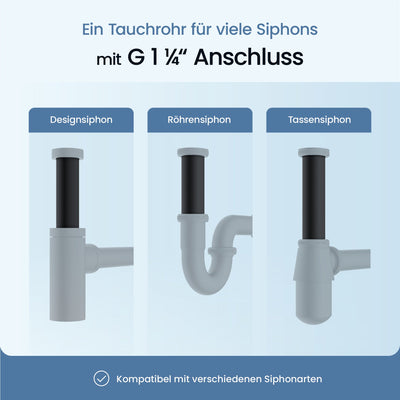Tauchrohr extra lang
