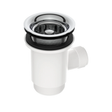⌀ 70 mm Pop-Up-Ablaufgarnitur Spüle – mit Überlauf, für 60 mm Ablaufloch