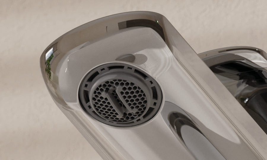 Ruhiger Wasserfluss mit pflegeleichtem Strahlregler