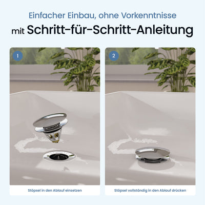 Waschbeckenstöpsel Pop-Up