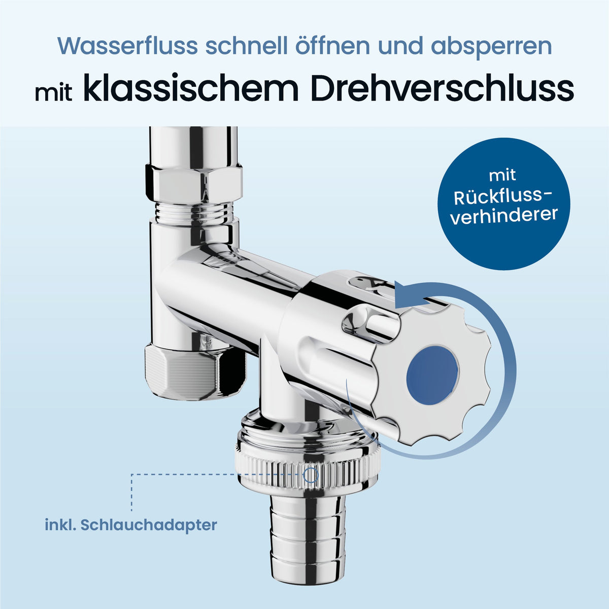 Eckventil-Erweiterung Eckfix